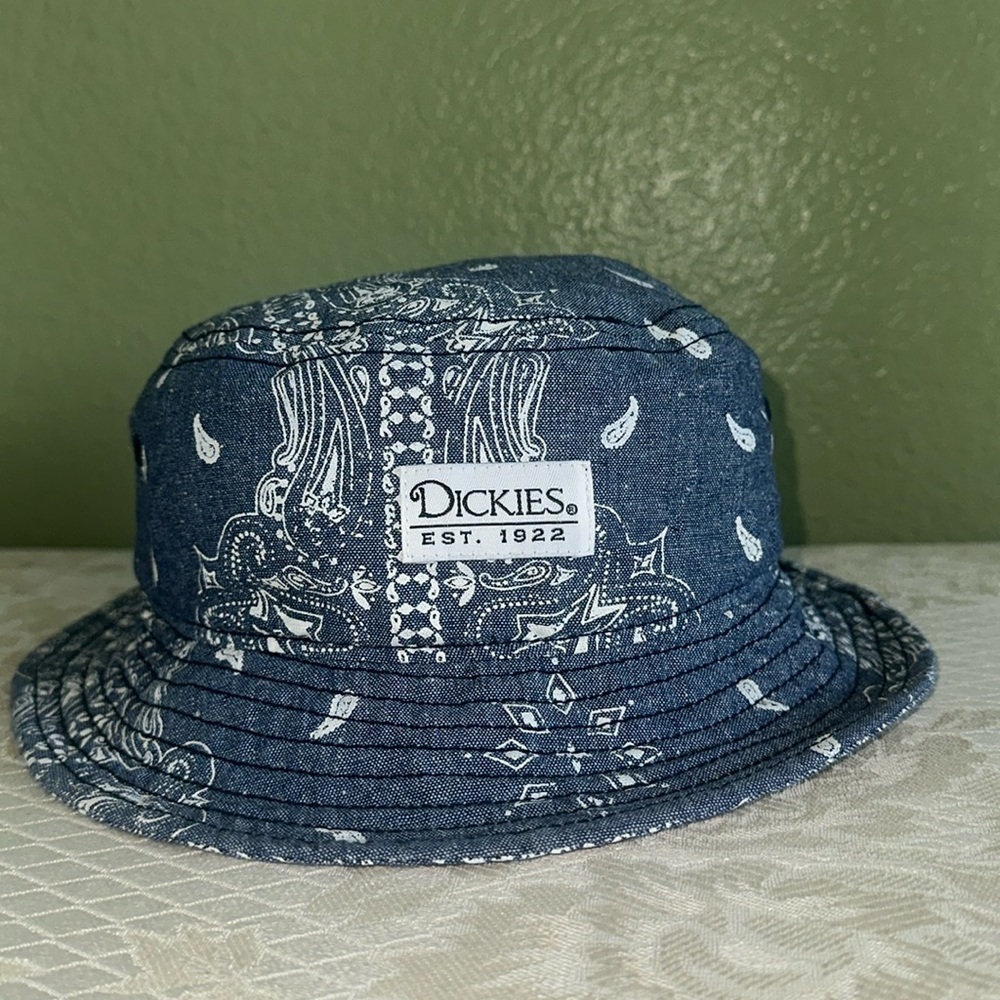 DICKIES SURF SKATE SZ L/XL floppy bucket DEADSTOCK KNIT VINTAGE  HAT CAP K4